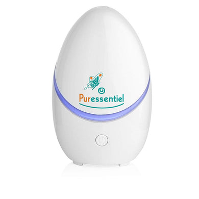 Puressentiel - Diffusore umidificatore Ovoid - Umidifica in maniera piacevole l’aria dell’ambiente, migliora il comfort delle vie respiratorie e preserva le proprietà degli oli essenziali