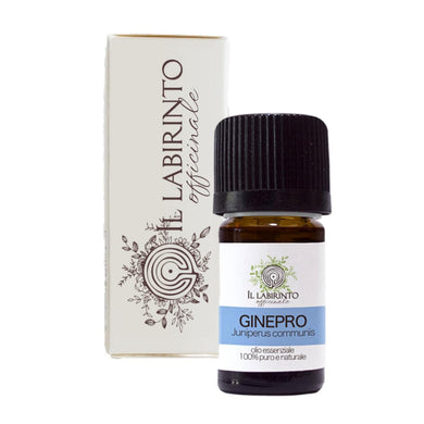 Olio Essenziale Ginepro puro alimentare Il Labirinto Officinale - Oli Essenziali Naturali - Olio essenziale per Diffusori e Umidificatori, Aromaterapia - Vegano - 5ml