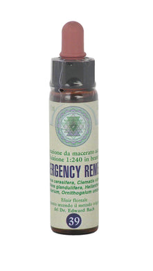 Emergency Remedy Nr. 39 Princeps Fiori di Bach Originali Gocce Rimedio di Emergenza