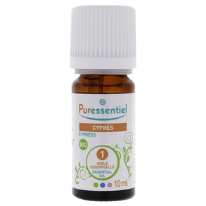Puressentiel - Olio Essenziale di Cipresso - 100% Puro e Naturale - OEBBD (Olio Essenziale Botanicamente e Biochimicamente Definito) - Da Agricoltura Biologica - Vegan e Cruelty Free - 10 ml