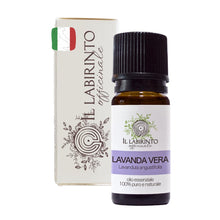 Load image into Gallery viewer, Olio Essenziale Lavanda puro Alimentare Italiana Il Labirinto Officinale - Oli Essenziali Naturali - Olio essenziale per Diffusori e Umidificatori, Aromaterapia - 10ml