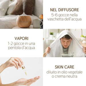 Olio Essenziale Achillea puro alimentare italiana Il Labirinto Officinale - Oli Essenziali Naturali - Olio essenziale per Diffusori e Umidificatori, Aromaterapia - 2ml