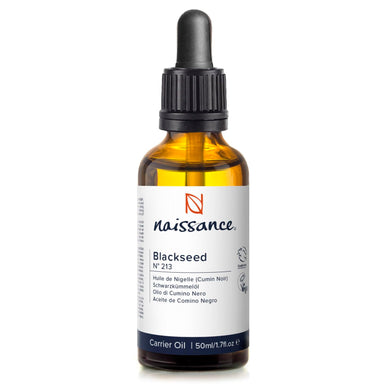 Naissance Olio di Cumino Nero (Nigella Sativa) (No. 213) 50ml – Naturale, Non Raffinato, Vegan, Senza Esano, non OGM