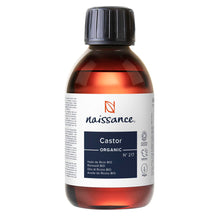 Загружает изображение в галерею зрителя. Naissance Olio di Ricino Certificato Biologico – 225ml – Olio di Castor Pressato a Freddo – per Capelli, Ciglia, Sopracciglia, Barba, Viso, Corpo