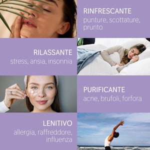 Olio Essenziale Lavanda puro Alimentare Italiana Il Labirinto Officinale - Oli Essenziali Naturali - Olio essenziale per Diffusori e Umidificatori, Aromaterapia - 10ml