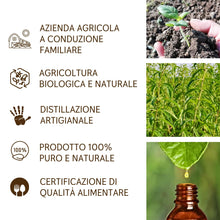 Load image into Gallery viewer, Olio Essenziale Verbena puro alimentare italiana Il Labirinto Officinale - Oli Essenziali Naturali - Olio essenziale per Diffusori e Umidificatori, Aromaterapia - Vegan - 5ml