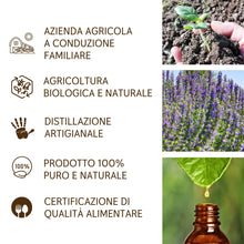 Load image into Gallery viewer, Olio essenziale Issopo puro italiano alimentare Il Labirinto Officinale - Oli Essenziali Naturali - Olio essenziale per Diffusori e Umidificatori, Aromaterapia - Vegan - 5ml