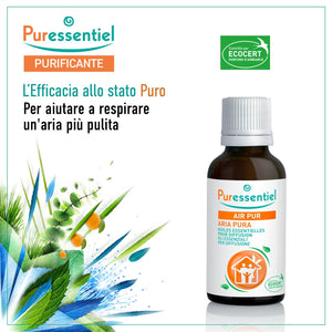 Puressentiel - Purificante - Miscela Oli Essenziali per Diffusione- Aria Pura - 100% puri e naturali - Aiuta a purificare l’aria e a combattere i cattivi odori - 30 ml