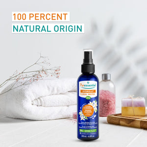 Puressentiel, Idrolato di Fiori d'Arancio Bio, 100% di Origine Naturale, Acqua Floreale, Per Pelli Secche e Irritate, Dona Elasticità alla Pelle, Con Innovativa Tecnologia Hydraqua, 200 ml